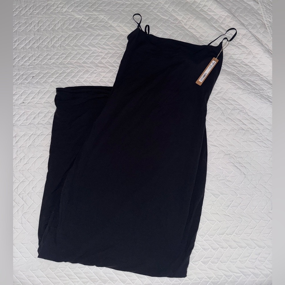 (NEW) SKIMS Double Lined Long Slip Dress (LIMITED EDITION) - Picture 4 of 5